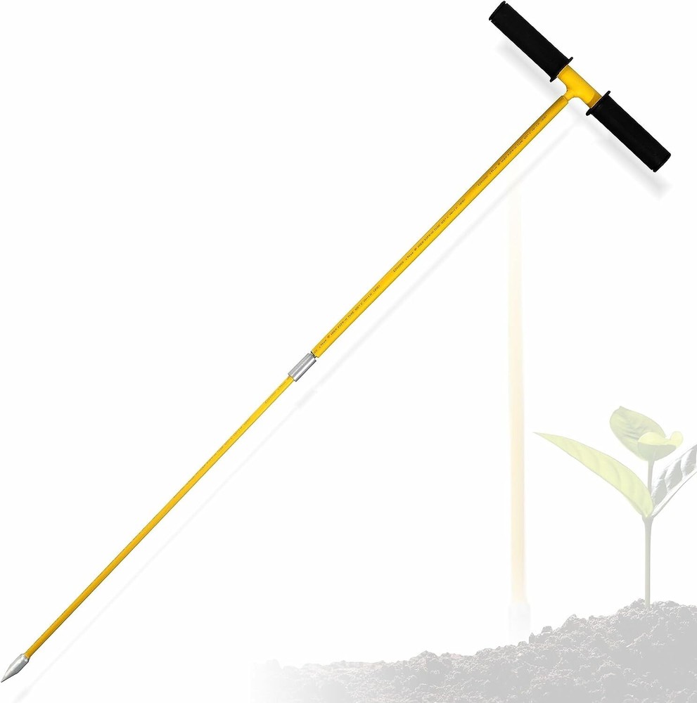 FEBTECH-Metal Soil Probe Rod-Insulated Septic Tank Probe-36-Inch Long Overall