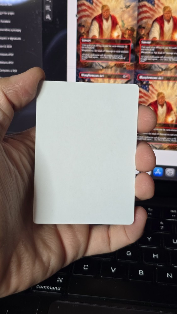 Demomic Tutor Full Art Foil Custom Proxy