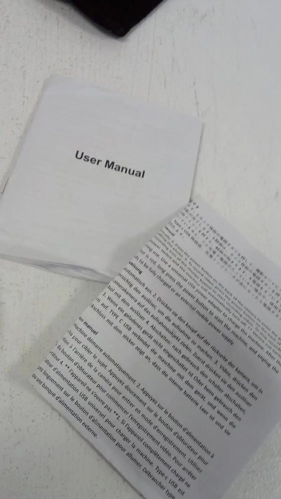 HDV 8162 Camcorder Bundle with Mic Boxed