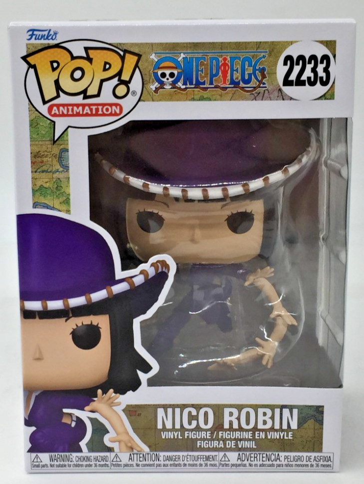 Funko Pop! One Piece Nico Robin #2233 Refresh With Pop Protector