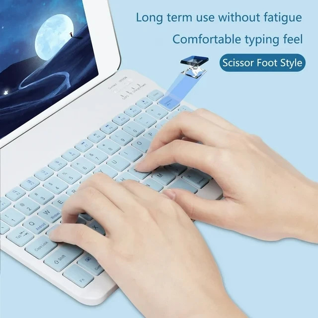 ARCTICICE 10 WIRELESS KEYBOARD AND MOUSE COMBO, BLUE *NEW