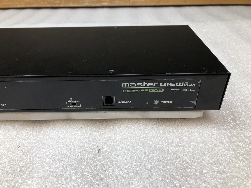 ATEN Master Viewmax CS1316 PS/2-USB KVM 16 Port Switch RESET / TESTED