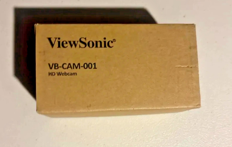 ViewSonic VB-CAM-001 HD Webcam - Black