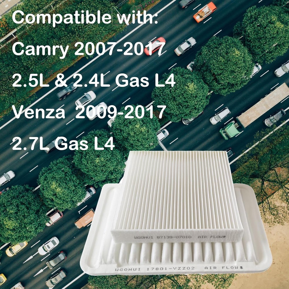 Engine Filter Cabin Filter Camry Venza 17801-YZZ02