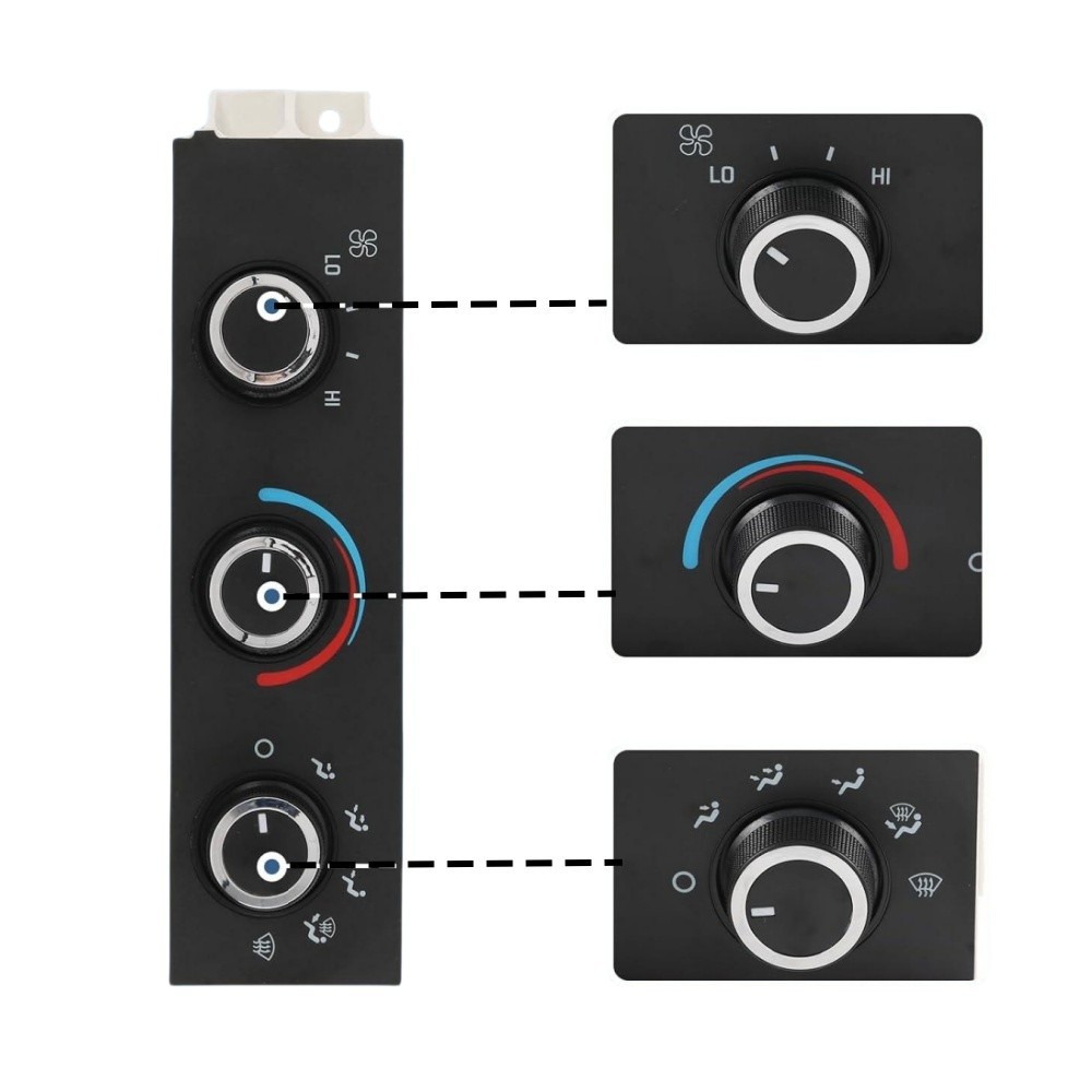 Front A/C Heater Climate Control Module for Express Savana Replace 15773676