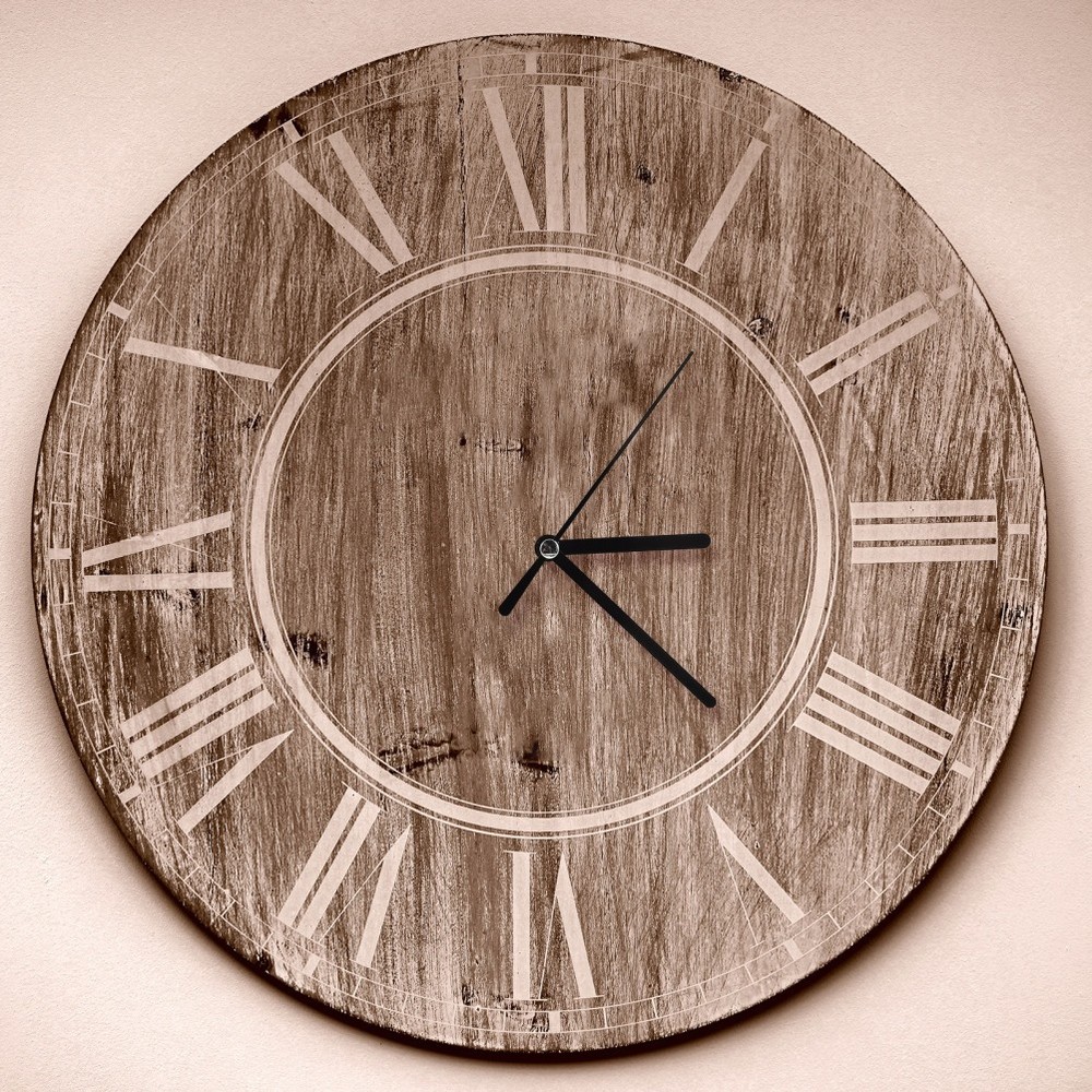 Clock Mechanism Replacement Kit with Mute Movement and Plastic Clock Hands