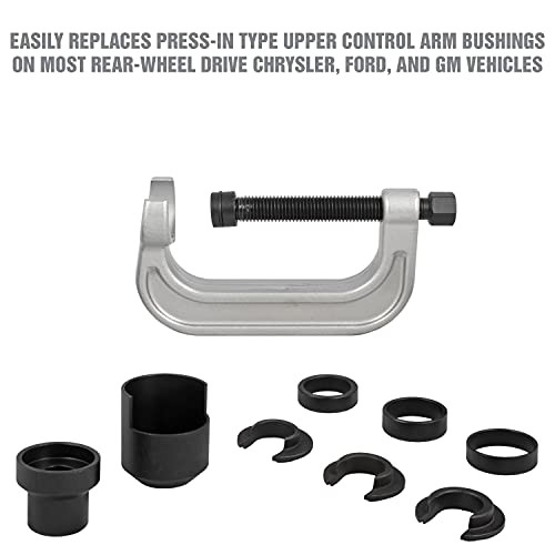 27206 Upper Control Arm Bush Set, Bushing Removal Tool Kit, Remove or Install