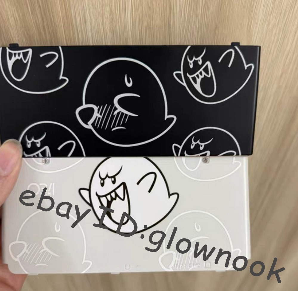 Nintendo New 3DS Boo Custom Shell: Elevate Your Gaming Style with Mario’s Ghost