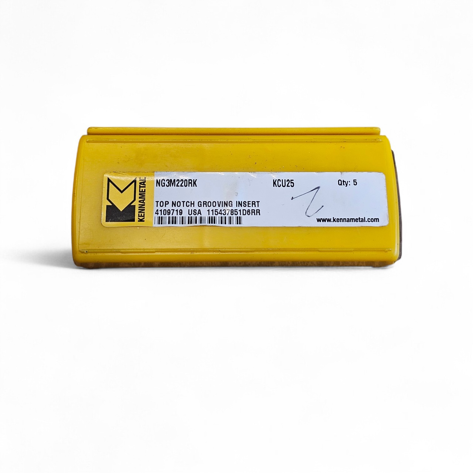 KCU25 NG3M220RK Kennametal Top Notch Grooving Inserts RH NEW 2PC