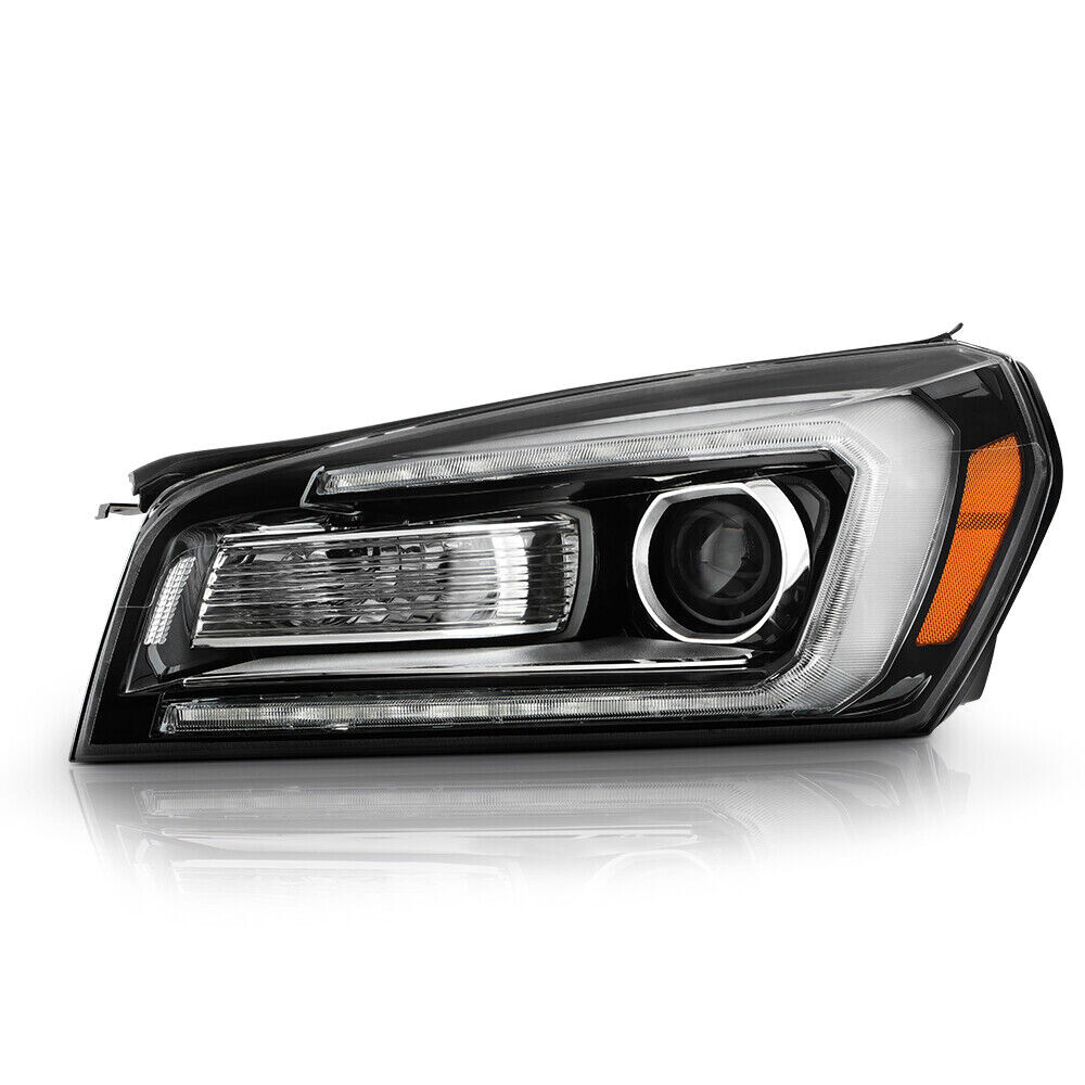 Halogen Headlight For 2013-2016 GMC Acadia w/Bulb w/LED Parking Light Left Side