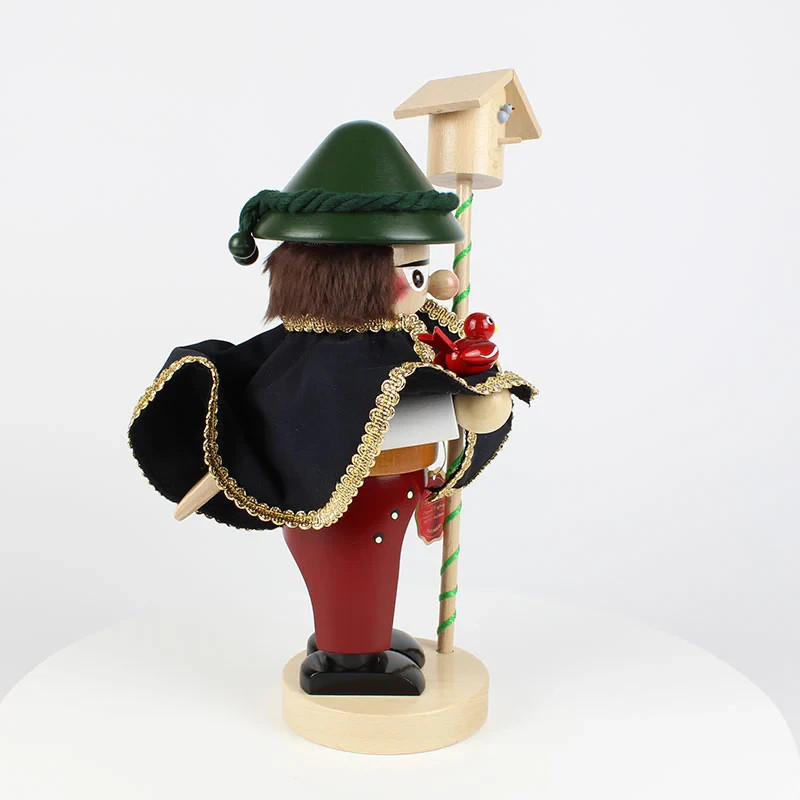 New in Box - Steinbach Chubby Size Bird Watcher German Nutcracker - S1349