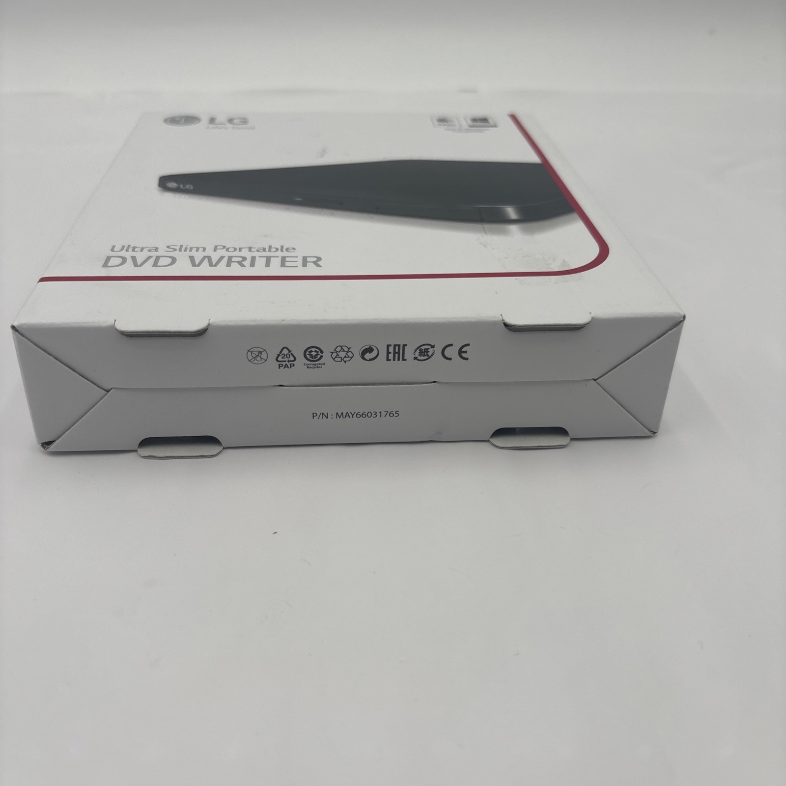 LG Ultra Slim Portable External DVD Writer - Black - New Sealed -Free Shipping