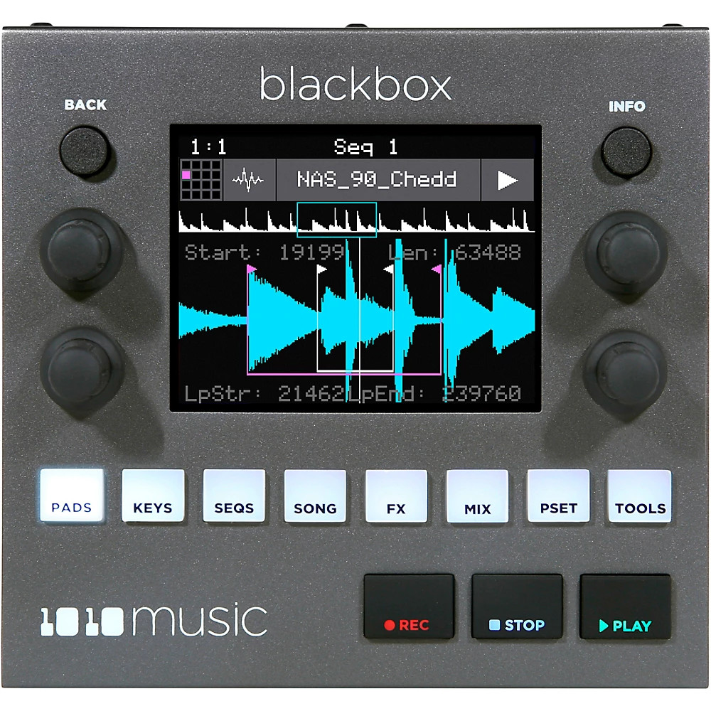 1010music Blackbox - Compact Sampling Studio Refurbished