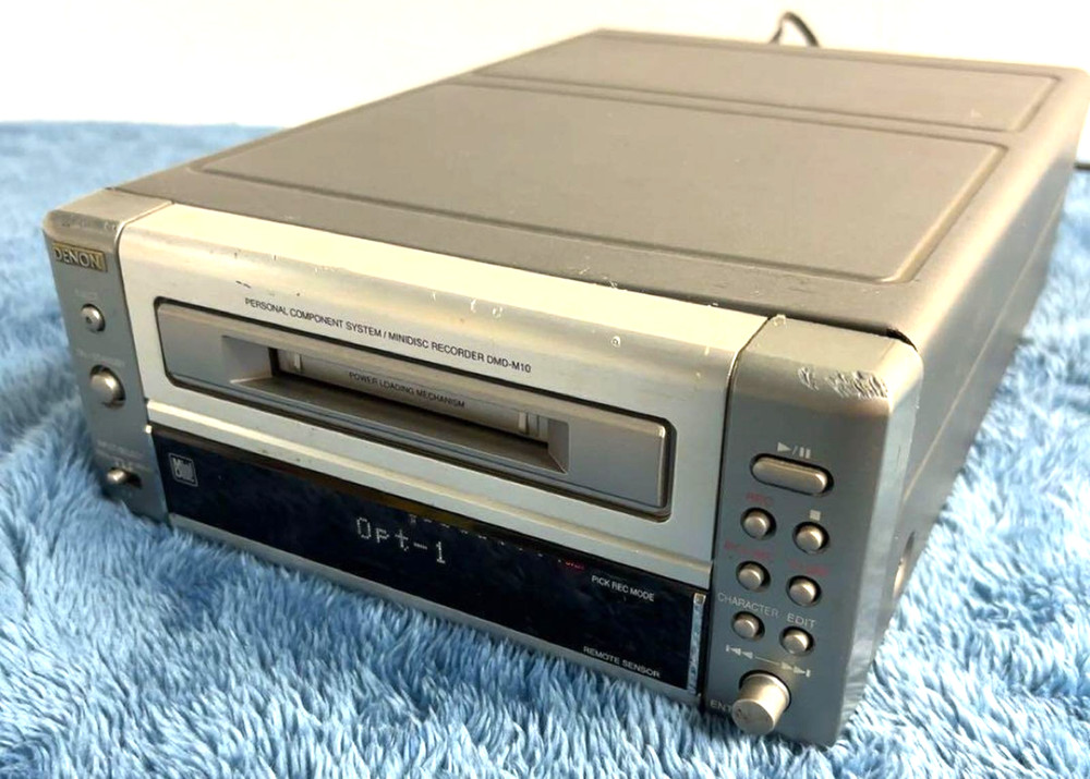 Junk Not Working DENON DMD-M10 Mini Disk MD Recorder Player MD Deck Player