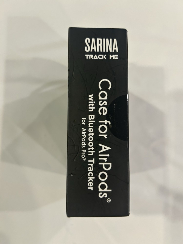 Sarina Track Me Case For AirPod Pros With Bluetooth Tracker