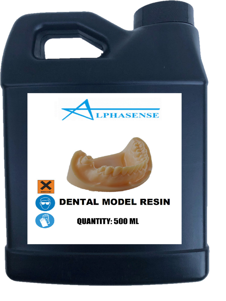 ALPHASENSE 3D DENTAL MODEL RESIN (500 ML)
