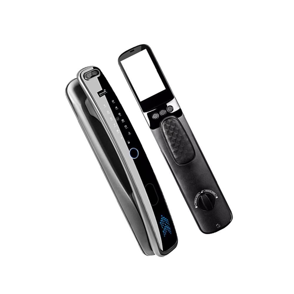 Smart Door Lock 3D Face Recognition Camera FingerPrint Password Security Lock