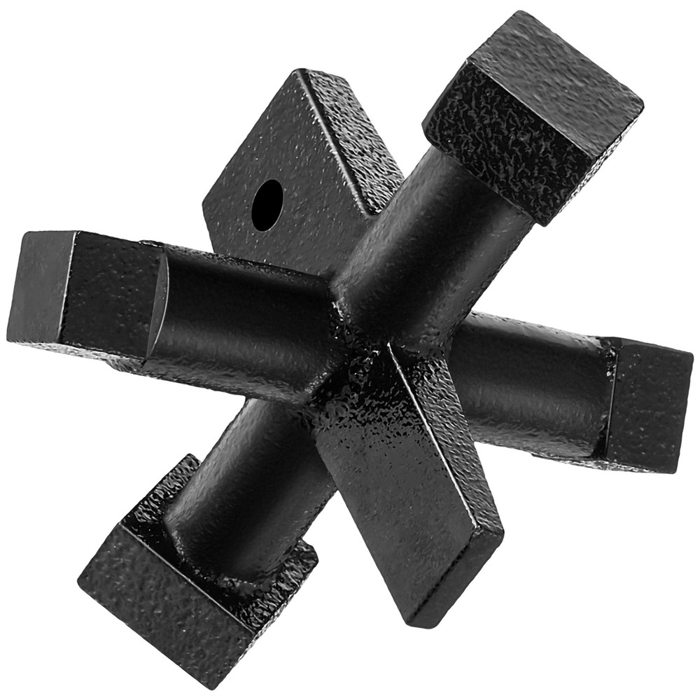 6 Sided Plumbing Cleanout Plug Wrench Threaded Drum Trap Tools For Both Slotted