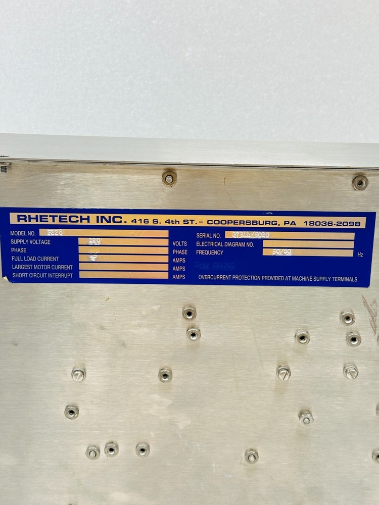 Semitool Rhetech Inc P228 Rinse Controller Module - FREE SHIPPING