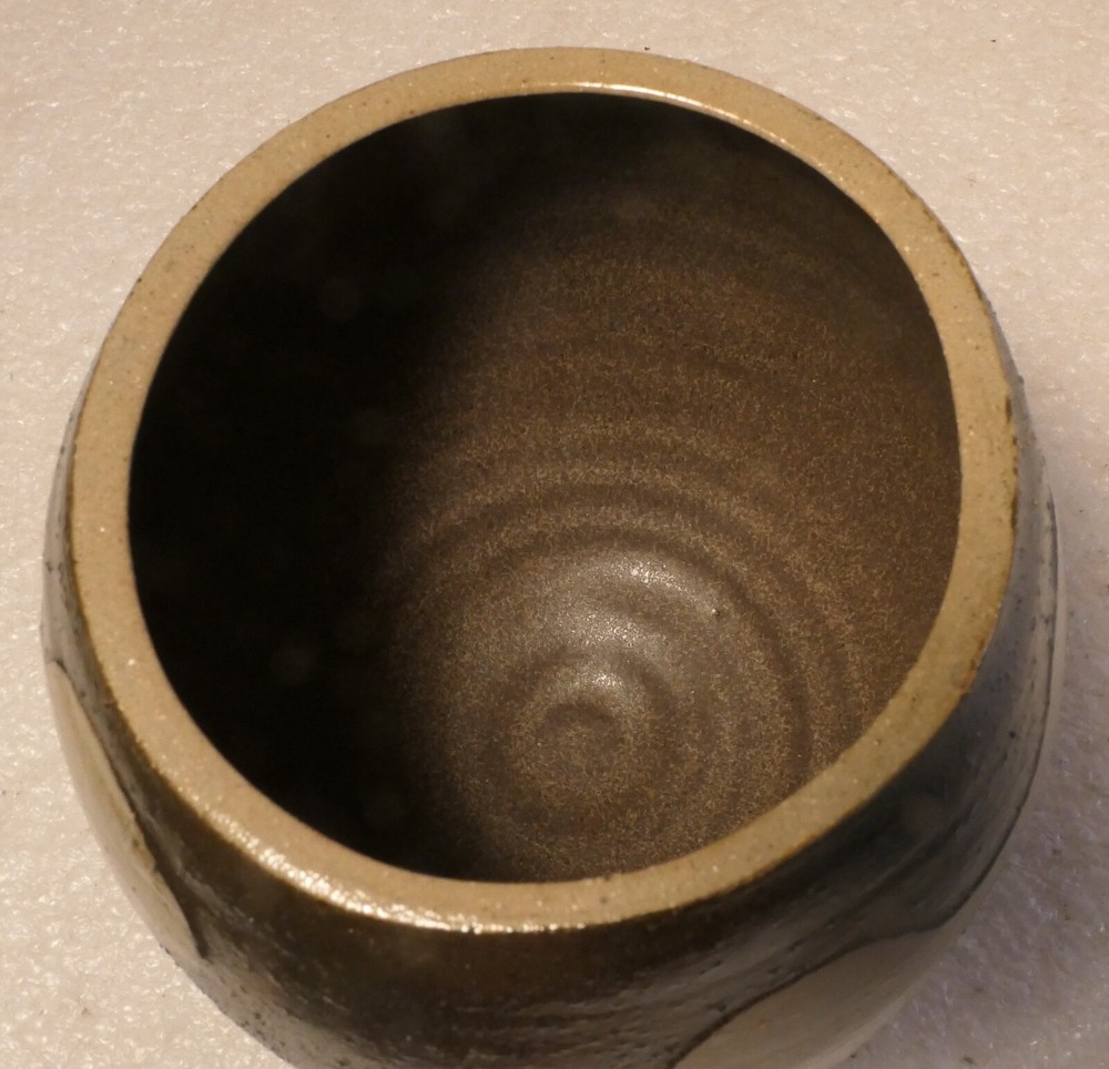 JAMES SMEAD STUDIO POTTERY VASE MODERN MCM DESIGN