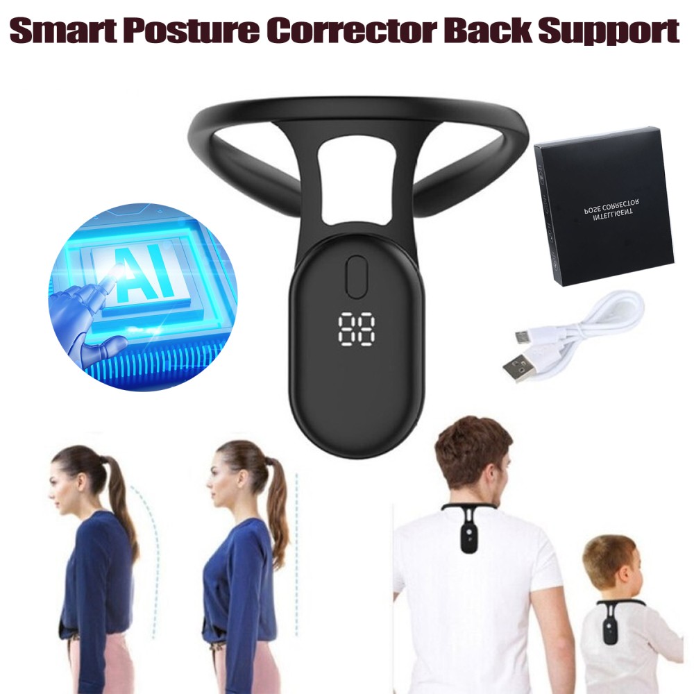 Smart Posture Corrector Device Posture Training Realtime Scientific Back Posture