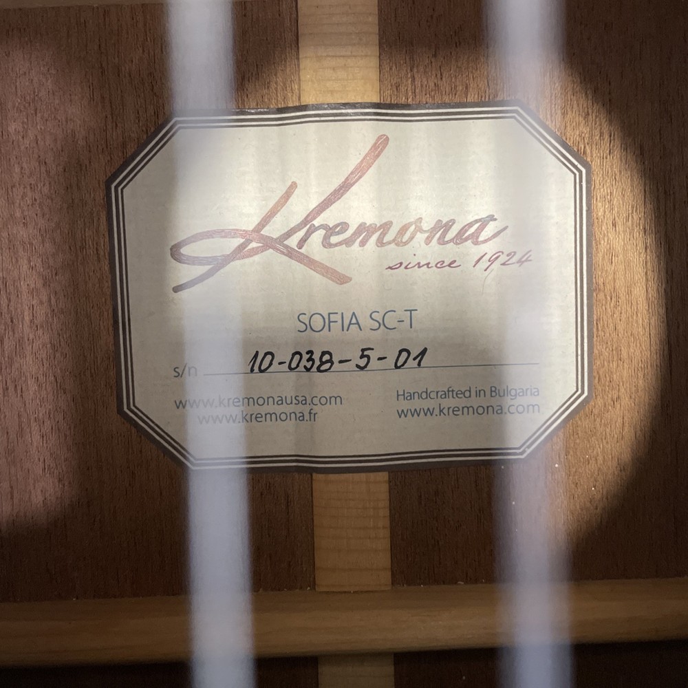 Kremona Sofia SCT Classical Guitar – Handcrafted in Bulgaria