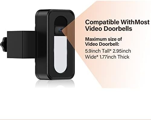 Anti Theft Doorbell Mount No Drill Bracket