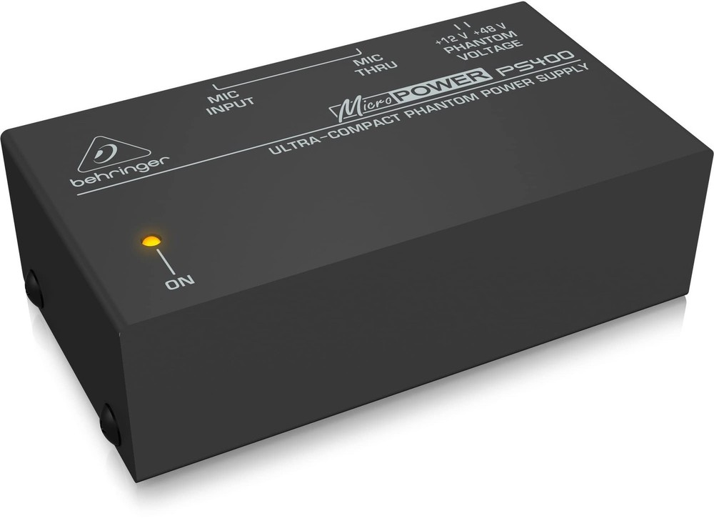 Behringer MICROPOWER PS400 Ultra-Compact Phantom Power Supply