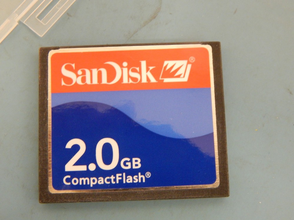SanDisk 2GB CompactFlash I Card - OEM - SDCFB2048A10