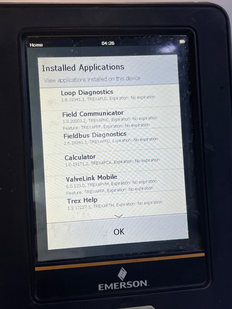 Emerson AMS TREX Device Communicator