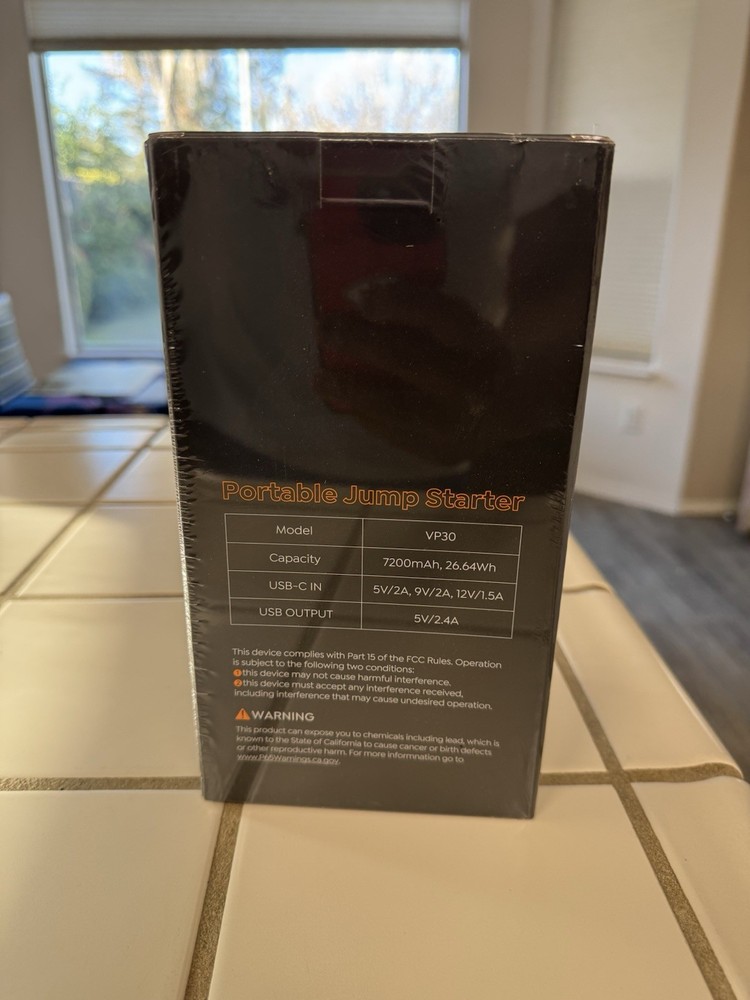 New Joltekon Jump Starter With Air Compressor