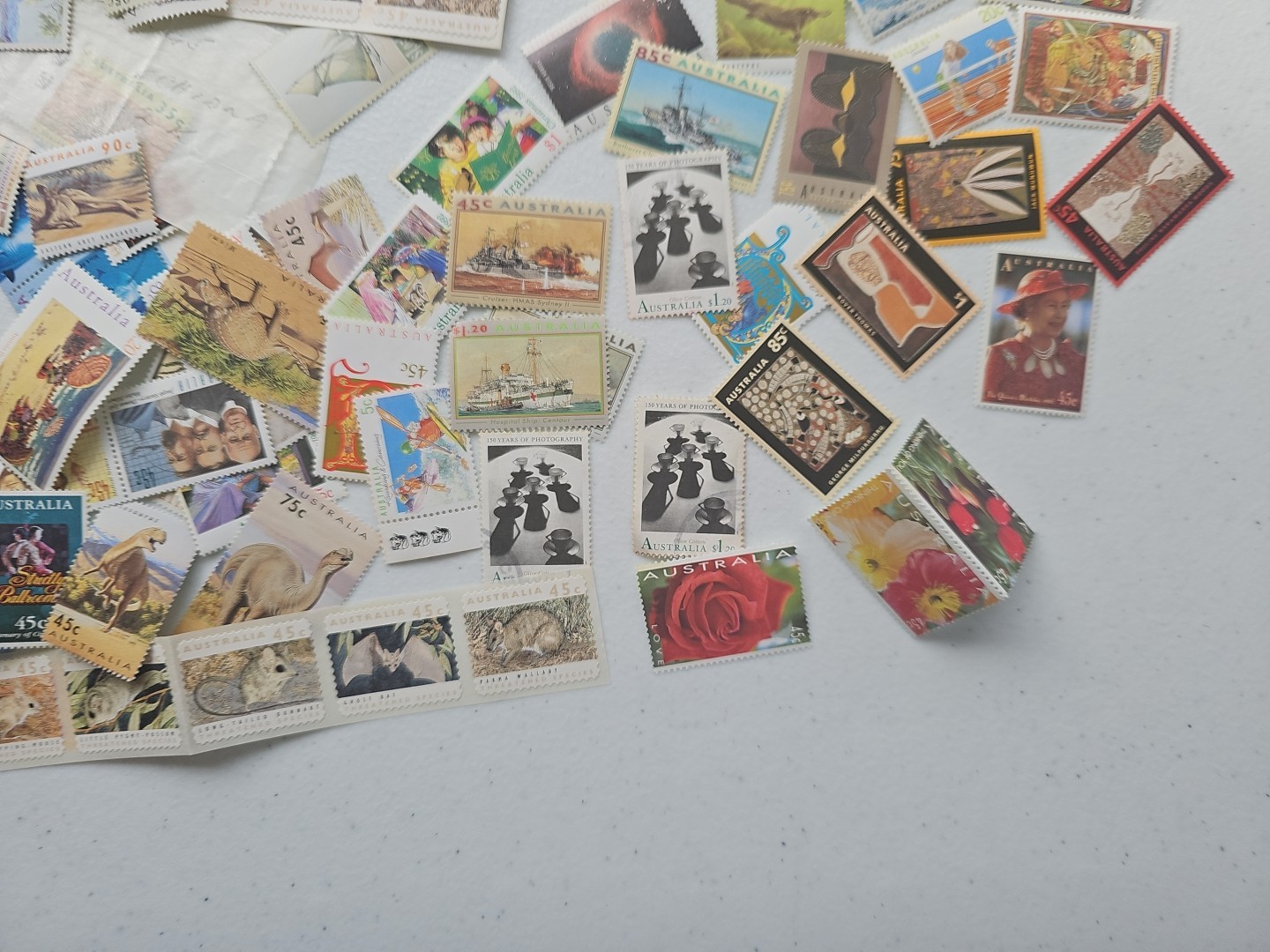 Collection Of Australia Mint Stamps MNH Values For 30c To $2
