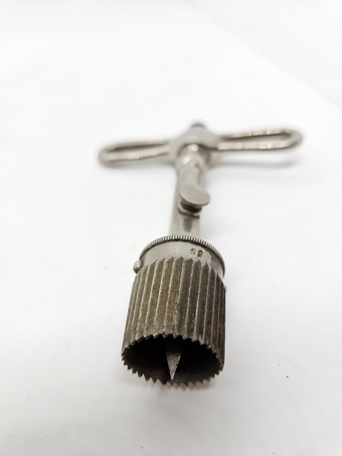 Antique 1800's Galt's Graduated Trephine Craneal Skull Bone Saw 3 Pc. Trepanning