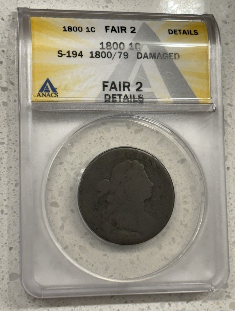 1800 /79 Draped Bust Large Cent