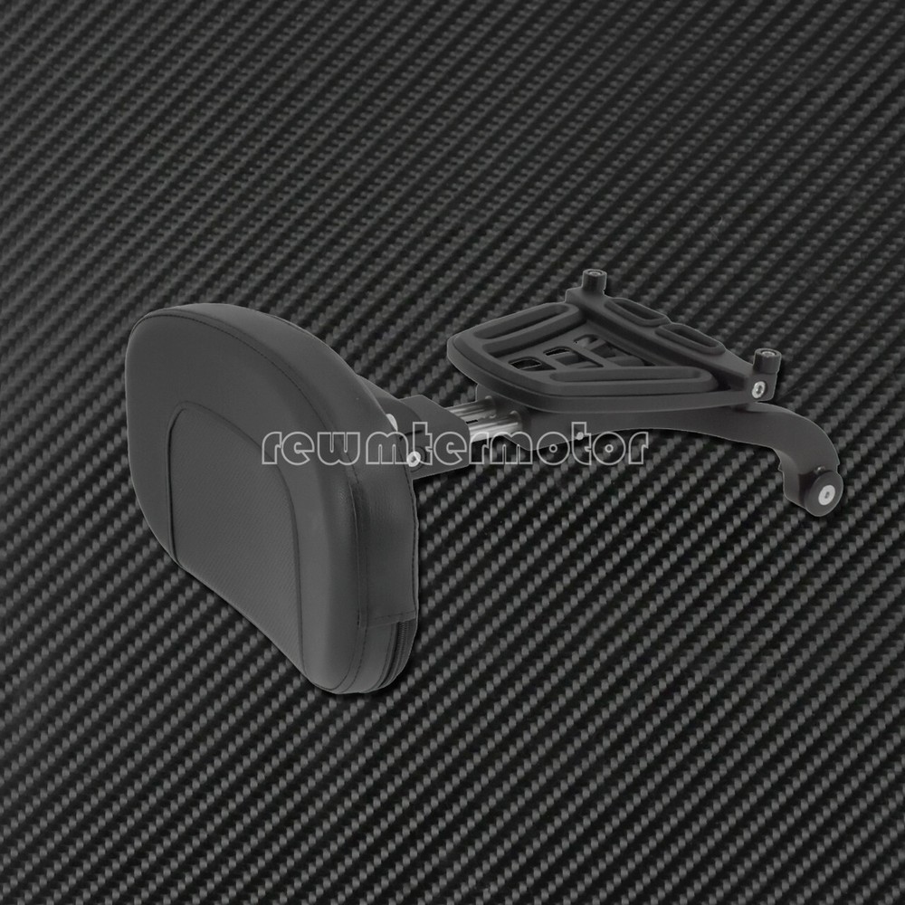 Adjustable Driver & Passenger Backrest Mounting Kit Fit for Harley Touring 14-20