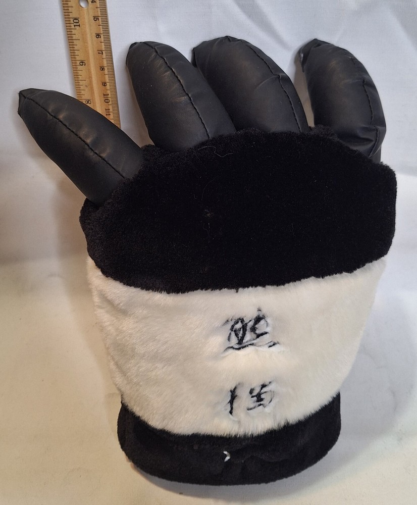 Single Panda Paw Mitt Puppet Claw Costume Plush Panda
