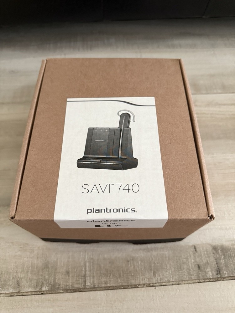 Plantronics Savi W740 Wireless Bluetooth Headset System for Home and Office
