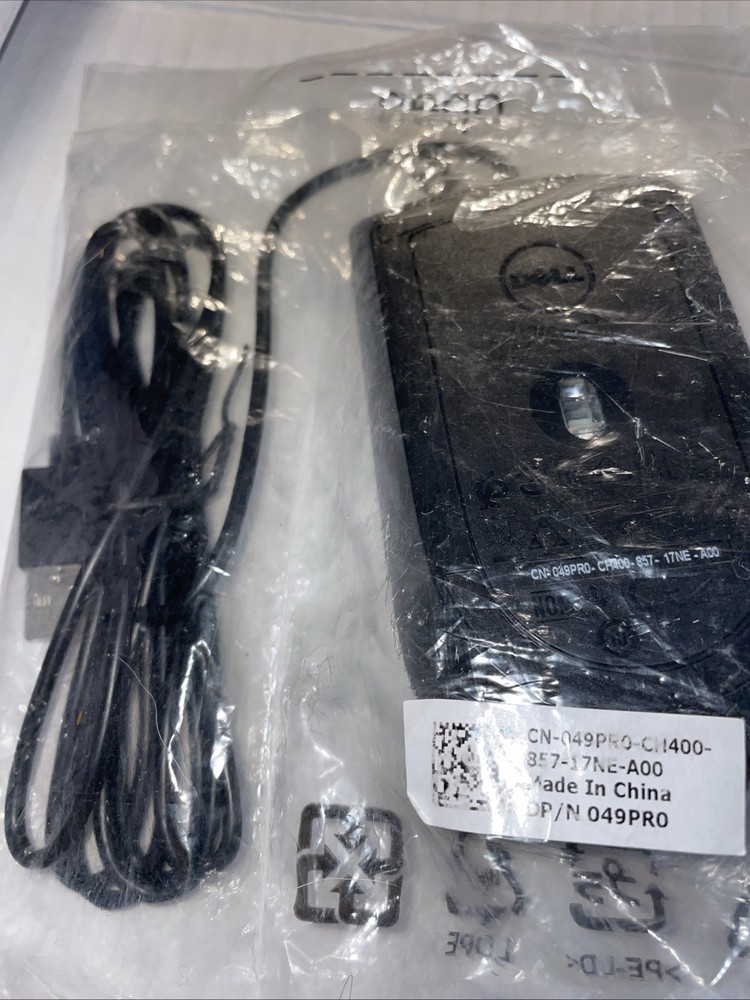 Dell MS116 USB Optical Mouse - Black (049PR0)