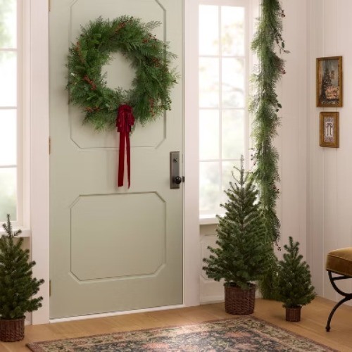 Spruce Christmas Artificial Tree Blue - Threshold™ designed with Studio McGee