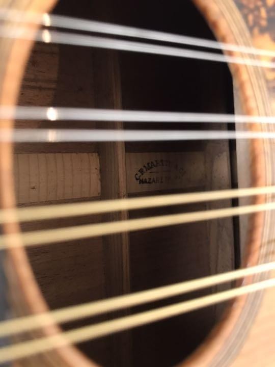 Mandolin Martin Style-A Natural 1920 Flat Back with Softshell Case
