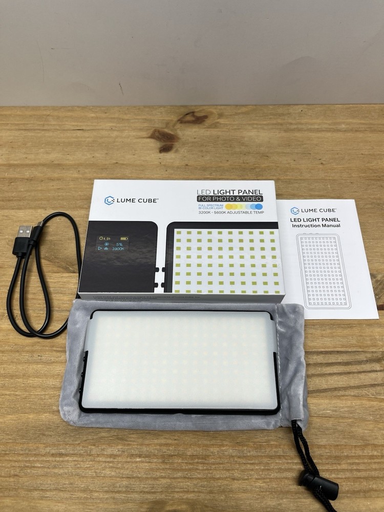 Lume Cube Panel- Bi-Color Full Spectrum LED Panel Light (#B31)