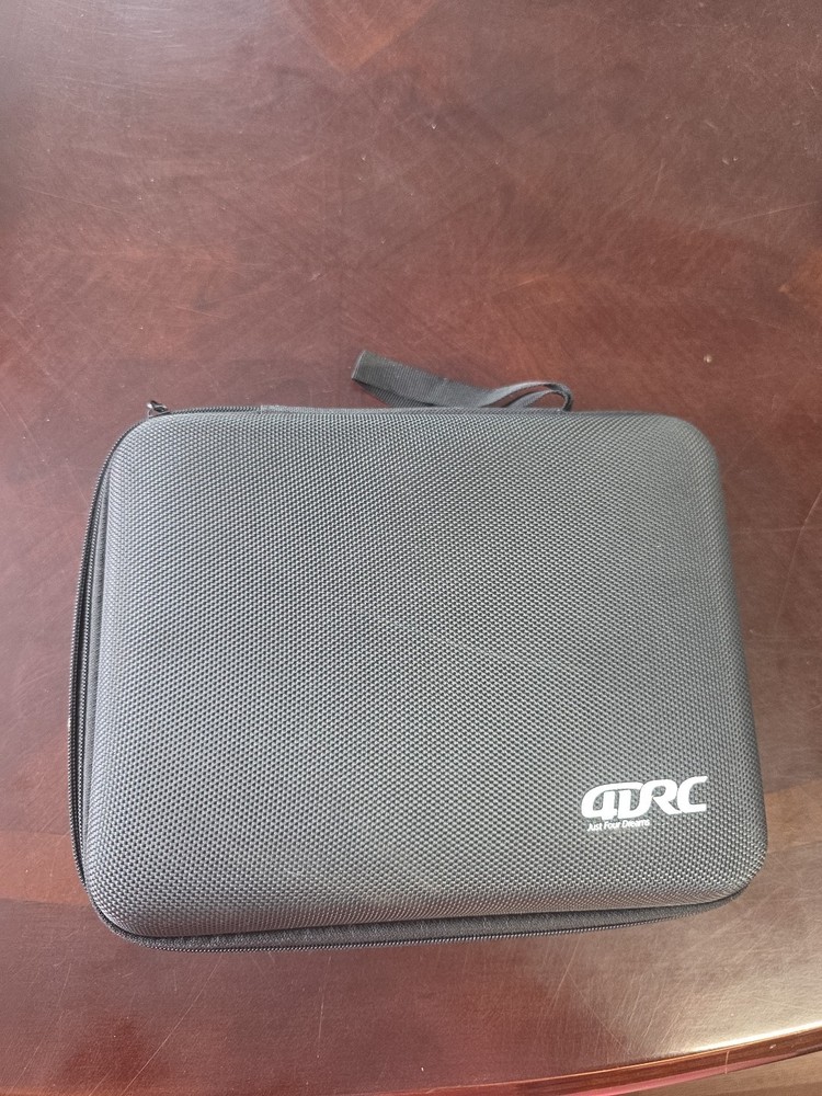 GRC Foldable Quadcopter Drone Black Toy Grade w/Controller & Carry Case
