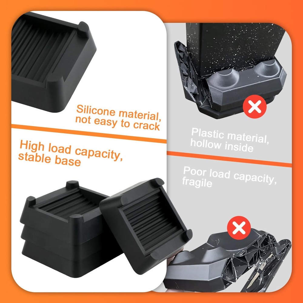 8PCS Griddle Leveling Shims Kit Compatible with Blackstone Grill Levelers
