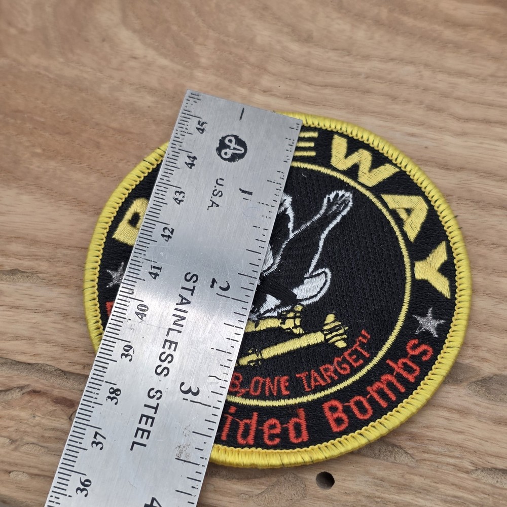 PAVEWAY Laser Guided Bomb USAF NAVY USMC Squadron Weapon Patch