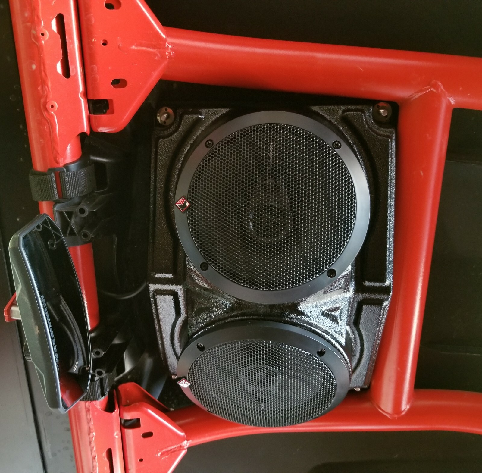 Can Am Maverick X3 x MR x RC DS turbo overhead stereo speaker mount console