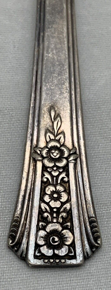 Oneida Community Butter Knife Silver Silverplate Flatware Tudor Plate Fortune