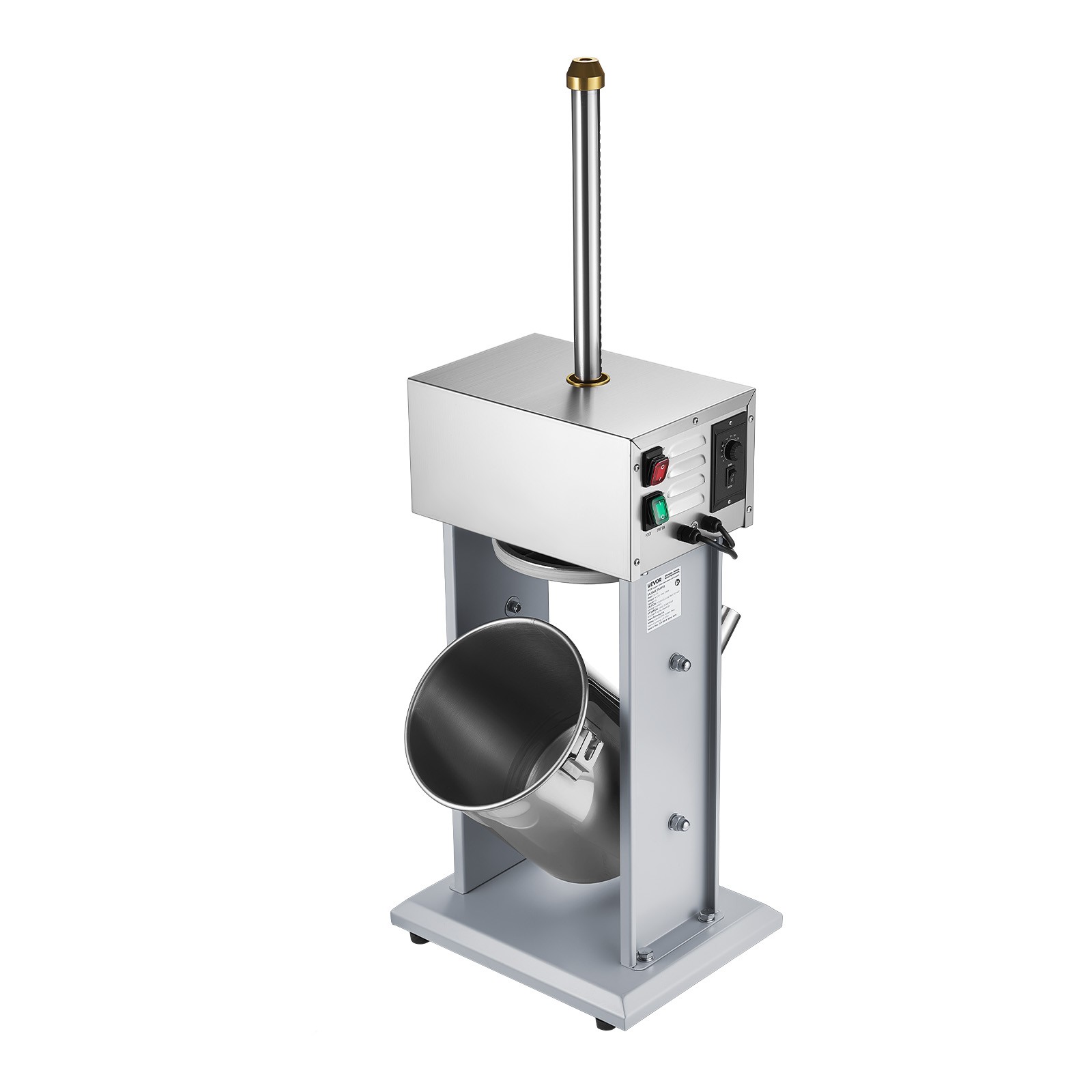 VEVOR Electric Sausage Stuffer 22 LBS / 10 L with Foot Pedal & 4 Filling Tubes