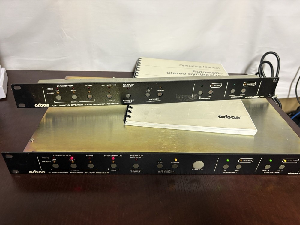 Vintage Orban 275A Automatic Stereo Synthesizer broadcast audio processor