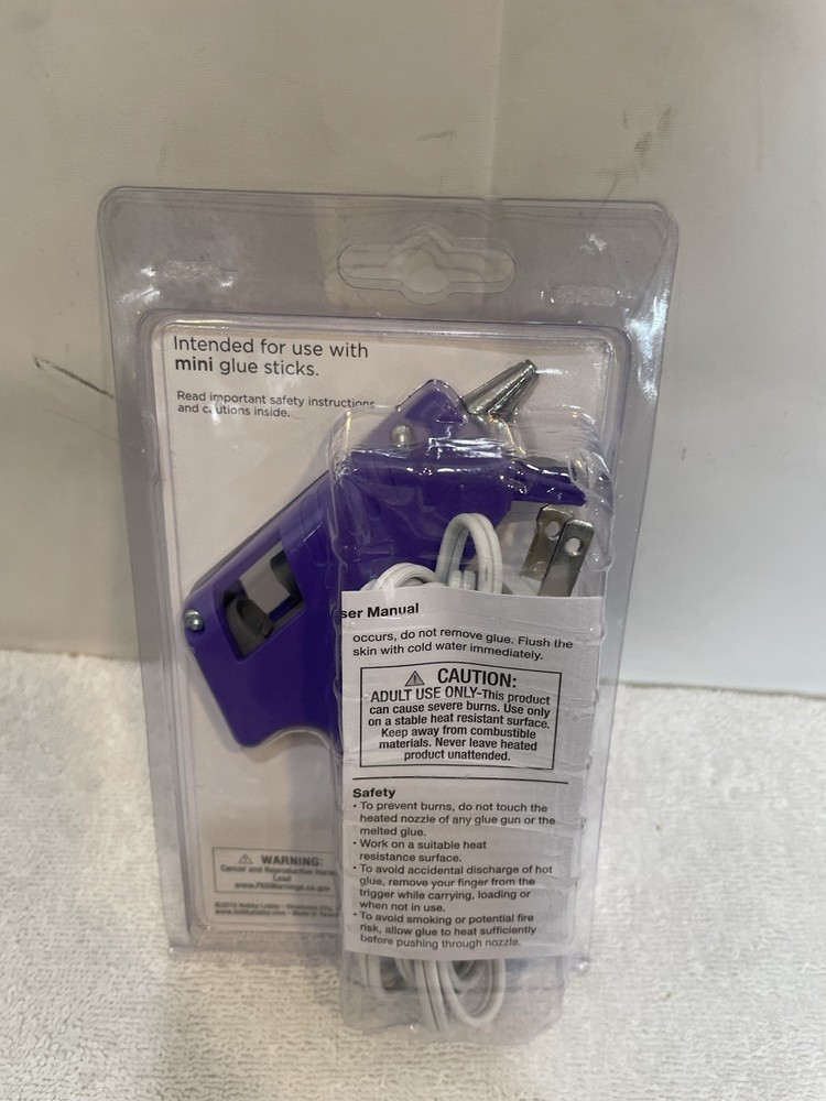 Purple Low Temp Mini Glue Gun