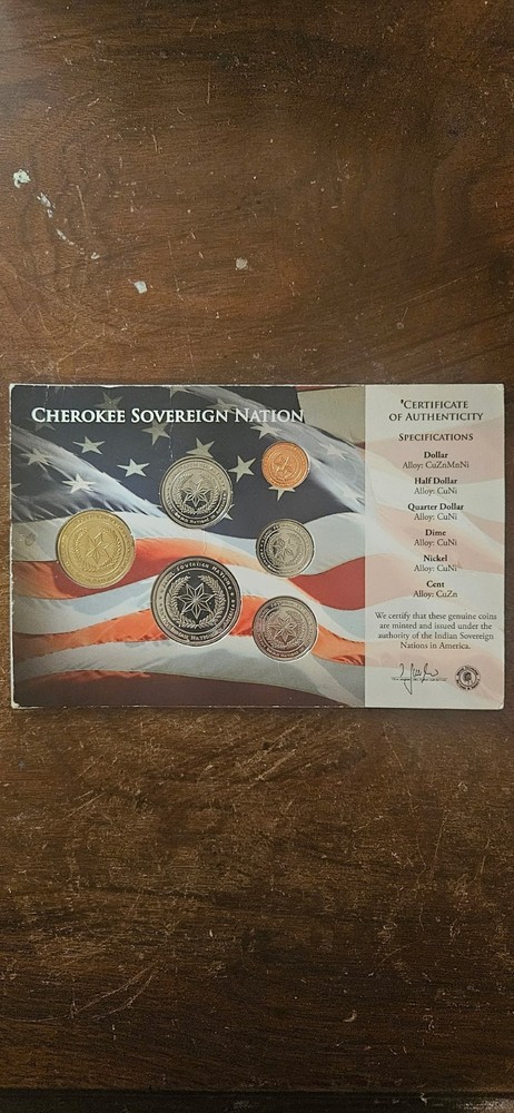 2017 Native American Cherokee Uncirculated Coin Set